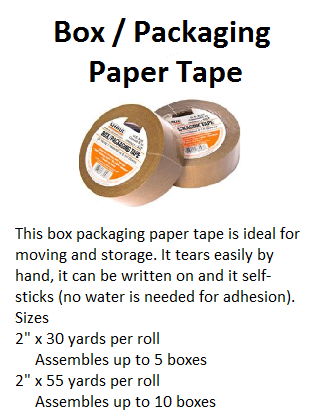 Box Packaging Paper Tape