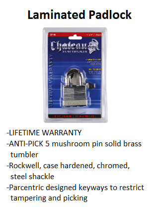 Laminated Padlock