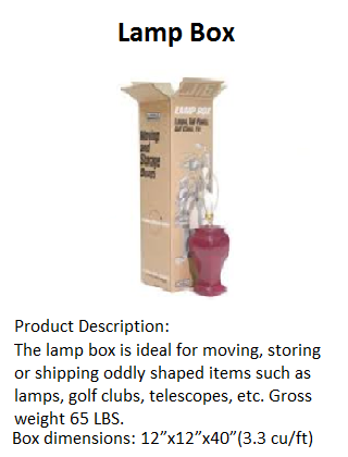 Lamp Box Packing