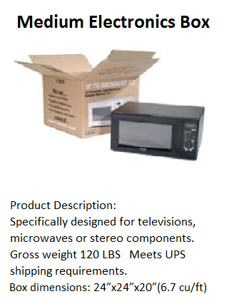 Medium Electronics Box / Packing