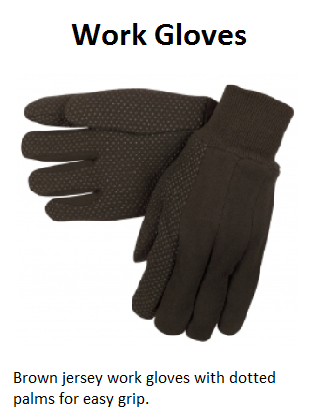 jersey work Glove